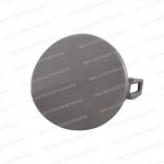 Alpine white Front Bumper Tow Hook Eye Cover For BMW 3 Series E90 E91 2009 ~2012 Unpainted Passenger