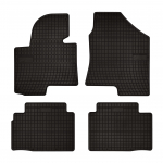 Dywaniki samochodowe gumowe do: Hyundai ix35 SUV (2009-2015) - czarne, dopasowane