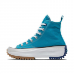 Converse Run Star Hike Mugav ja vabaaja mitmek&uuml;lgne k&otilde;rge l&otilde;ikega l&otilde;uend Unisex Sinine ja Valge 46.5