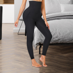 Kompressioons&auml;&auml;rikud naistele Kehakujundajad Elastne K&otilde;rge V&ouml;&ouml;koht Reiep&uuml;ksid Shapewear M Black gray