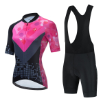 Suvised rattas&auml;rgi komplektid 2026 Naiste rattariided MTB jalgratta &uuml;likond L&uuml;hikeste varrukatega jalgratta jalgratta v&auml;lisriided Maillot Ciclismo Asian size-3XL pink