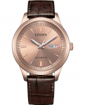 CITIZEN Automaatne P&auml;eva ja Kuup&auml;eva N&auml;iduga 40mm Nahast Meeste K&auml;ekell NY4062-04X