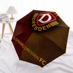 Dynamo Dresden muster, automaatselt avanev vihmavari, kaasaskantav ja kokkupandav disain, 8 kuplit, j&otilde;ulu- v&otilde;i s&uuml;nnip&auml;evakingitus. mitmev&auml;rviline