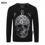 Philipp Plein Meeste Kivist Kolju Kapuutsiga S&auml;rk - Euroopa & Ameerika T&auml;navastiil, S&uuml;gis/Talv Kollektsioon XL must