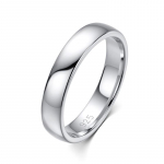 Smyoue 2/4/6mm Laius 100% 925 H&otilde;bedast S&otilde;rmus Meestele Naistele Klassikaline Meeste Pulmaehete Paaride Aastap&auml;eva S&otilde;rmus Hulgim&uuml;&uuml;k 5.5&2mm width