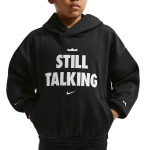 Nike LeBron Shut Up And Dribble Fliisist Kapuutsiga Pusa Pikkade Varrukatega Laste Laste pealistikud IQ0269-010 L black