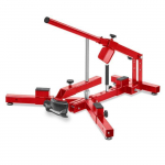 D&eacute;monte-pneu moto - ConStands MD4 - Rouge - Compatible 12-21 pouces - Construction robuste punane