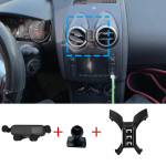 Nissan Qashqai J10 2008-2010 2011 2012 2013 2014 2015 jaoks Auto Mobiiltelefoni Hoidik GPS-i Klamber Navigatsioonialus Autotarvikud gray