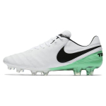 Nike Tiempo Legend 6 Soccer Shoes Men's Low top White/Green 819177-103 41