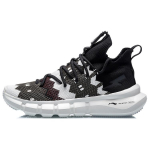 Neil Barrett X Li Ning Essence 2.3 Vintage Basketball Shoes Men's Mid top Black/White AGBQ121-2 42