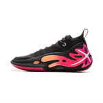 Li Ning Wow11 Summutavad Libisemisvastased Kulumiskindlad Kerged Tagasil&ouml;&ouml;giga Keskmise k&otilde;rgusega Korvpallijalatsid Meeste Must Punane ABAU049-22 41.5