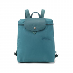 Longchamp Le Pliage Green Kokkupandav Praktiline Taaskasutatud L&otilde;uendist Seljakott Naiste seljakott Paabulinnusinine 1699919P89 Basic Set (Bag)