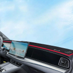 BYD Sealion 7 EV 2024 2025 jaoks Autode Armatuurlaua Kate Armatuuri Matt Tarvikud P&auml;ikesekaitse UV-vastane Libisemisvastane Matt Auto Siseviimistlused Not HUD Red