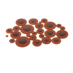 25pcs Alto Saxophone Pads, Easy to Install Clarinet Portable Sound Hole