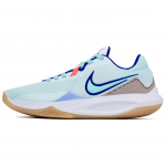 Nike Precision 6 Mesh Low top Basketball Shoes Men's Light Blue HV1796-141(Team1052-) 44.5