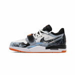Jordan Legacy 312 Graveeritud v&auml;rss Polsterdus Kulumiskindel Polsterdus, Kulumiskindel Madal l&otilde;ige CD7069-118(Team1727-) 41