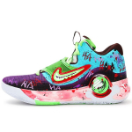 Nike KD Trey 5 X EP Hingav V&otilde;rkjas Madala s&auml;&auml;rega Korvpallijalatsid Meeste Sinine Roheline Lilla DJ7554-014(Team130-VAM) 41