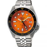 SEIKO SEIKO5 Sports Pood Piiratud V&auml;ljaanne Mehaaniline SSK005K1 Mudel GMT Liikumine Oranž Keeramine SKX Spordi Stiil (Sisemine number SSK005KC) oranž
