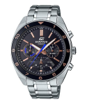 Casio Meeste Roostevabast Terasest 100M Veekindel Analoog Kvarts Kella EFV-590D-1AV must