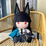 T&auml;idisega M&auml;nguasi 40cm Zenless Zone Zero Armas Hoshimi Miyabi Palusm&auml;nguasi Lastele F&auml;nnidele S&uuml;nnip&auml;evaks P&uuml;hadeks Kingituseks Koguda J&Otilde;ULUDeks Kaunistada 40cm
