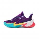 Under Armour CURRY SERIES 7 pehmendusega kulumiskindlad tagasil&ouml;&ouml;gikorvpallijalatsid unisex lillad 3027983-500