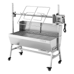 P&ouml;&ouml;rdgrill, 38W BBQ v&auml;ligrilli sealiha ja lamba p&ouml;&ouml;rdvarras, s&ouml;ep&ouml;&ouml;rdvarras 60 kg kandev&otilde;ime ja 7-tasemelise k&otilde;rgusega, roostevabast terasest elektriline