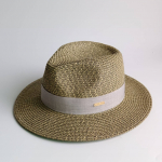 Klassikaline laia &auml;&auml;rega &otilde;lgfedora m&uuml;ts naistele ja meestele, UPF50+ UV-kaitsega Panama p&auml;ikesem&uuml;ts, Hingav suvine rannam&uuml;ts lindiga, M56-58CM