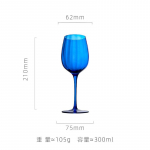 Elegantne kristallveiniklaaside komplekt Luksuslikud vintage &scaron;ampanjaklaasid koduseks kasutamiseks 201-300ml