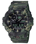 Casio kamuflaažiga k&auml;ekell G-Shock GA-700CM-3A Meeste (&Uuml;lemere mudel) [Kasutatud]