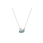 Swarovski Gradient Blue Swan Ikooniline Luik Kristallkaelakee Naiste kaelakee 5512095 Box (Random Color)