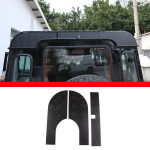 Land Rover Defender 2004-18 v&auml;limuse detailid Sulam Must Auto Tagaluugi Katuse Liistupaneel Auto V&auml;lisosa Muutmise Tarvikud
