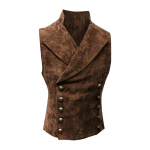 Meeste vest Retro krae &Uuml;hev&auml;rviline n&ouml;&ouml;biga vest Vabaaja Slim Fit Gilet Homme vestid Peigmeestele Meeste mood Meeste vest L khaki