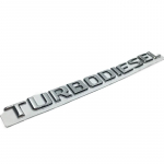 ABS W463 W140 W124 Turbodiisli kirjade embleemim&auml;rk tagumine Auto pagasiruum turbo diisel logo kleebised Tarvikud h&otilde;be