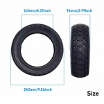 10x2.75-6.5 vaakumrehvid KuKirin G2 G3 A1 SmartGyro Rockway C elektrit&otilde;ukeratta tarvikutele Tubeless rehvi varuosad
