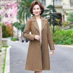 Kevadine uue stiili tuulejakk lahtine suure suurusega top kardigan keskealiste naiste kevadine ja s&uuml;gisene Korea stiilis v&auml;lismaise stiiliga jope XL khaki