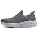 Skechers Bobs B Flex Slip-Ins Mugavad P&otilde;rutust Neelavad Hingavad Kiiresti Kuivavad Madalad Vabaaja Jalan&otilde;ud Meeste tossud Hall 118306-GRY 44