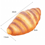 Kunstlik leib kook r&ouml;stsai pehme PU baguette mudel toit v&otilde;ltsleib simulatsioon kaunistused pagarit&ouml;&ouml;koja decor fotograafia rekvisiidid