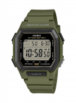 Casio Collection Oliiv [Casio] W-738H-3AJF Meeste k&auml;ekell, oliiv