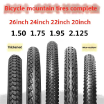 Paksenenud Jalgrattarehv 20/22/24/26 tolli X1.50/1.75/1.95/2.125 V&auml;limine Rehv 1 3/8 Kvaliteetsed Jalgrattarehvid Maantee M&auml;gi 24x13/8 tire gray
