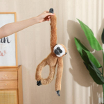 50/70CM Armas Pika K&auml;ega Ahv Rippuv Pehmem&auml;nguasi Loov Simulatsioon Rippuv Laiskloom Orangutan Leemur Pehmem&auml;nguasi Nukk