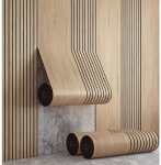 Isekleepuv tapeet 3D-paneelid Rull 280 cm x 60 cm x 3 mm Dr01_1002-7