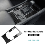 S&uuml;sinikkiust k&auml;igukangi paneeli kleebis Mazda 3 BP 2019-2025 Mazda3 Axela manuaal-automaat Automatic LHD Black / For Mazd must