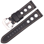 Ehtsa veisenaha kellarihm 20mm 22mm 24mm Unisex &Otilde;livaha Moodne Rihm Pandlaga Kellarihmad 22mm must