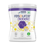Nestl&eacute; Resource Diabetic, T&auml;iskasvanute toitumine diabeetikutele, Madala GI valemiga, Vanilje maitsega valgupulber, 400g plastpudel