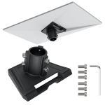 Starlink Gen3 V3 Standardne taldrik, Toruadapter Starlink Gen 3 Katusepostile Paigaldamiseks Seinakinnitus &Uuml;mmargune Paigalduskomplekt Tarvikud Dish Mount must
