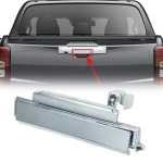 Tagaluugi k&auml;epide 5746A220 Mitsubishi L200 Triton Strada 2019 2023 jaoks Plastik Kroom Asendus gray