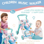Baby Walker Multifunktsionaalne v&auml;ikelapse k&otilde;ndija, istudes-seisva, &otilde;ppivad m&auml;nguasjad