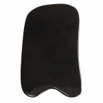 1* loodusliku vaigu Gua Sha tahvli must kraapimisplaat Tervislikult raviv kehamassaaž