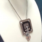 Les Tr&eacute;sors De Lily [C5333] - Collier Cr&eacute;ateur 'Anamaya' Noir must