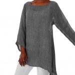 Naiste topid Topid Vaba vabaaja tuunikad naiste avaratele t-s&auml;rkidele Fashion XL